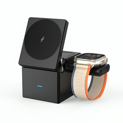 Volt Flip – 3-in-1 Wireless Charger Nex Waves