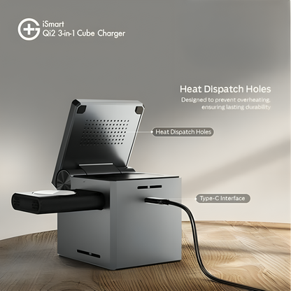 Volt Flip – 3-in-1 Wireless Charger Nex Waves