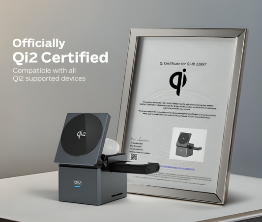 Volt Flip – 3-in-1 Wireless Charger Nex Waves